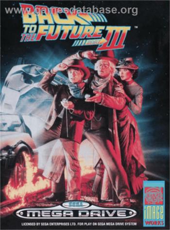 Cover Back to the Future Part III for Genesis - Mega Drive